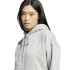Moletom adidas Lin Fl Hd Mulher Cinza/Preto