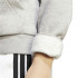 Moletom adidas Lin Fl Hd Mulher Cinza/Preto