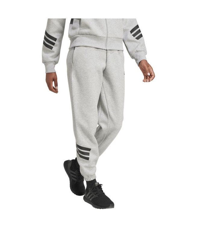 Calça adidas Future Icons 3Bandas Reg Mulher Cinza