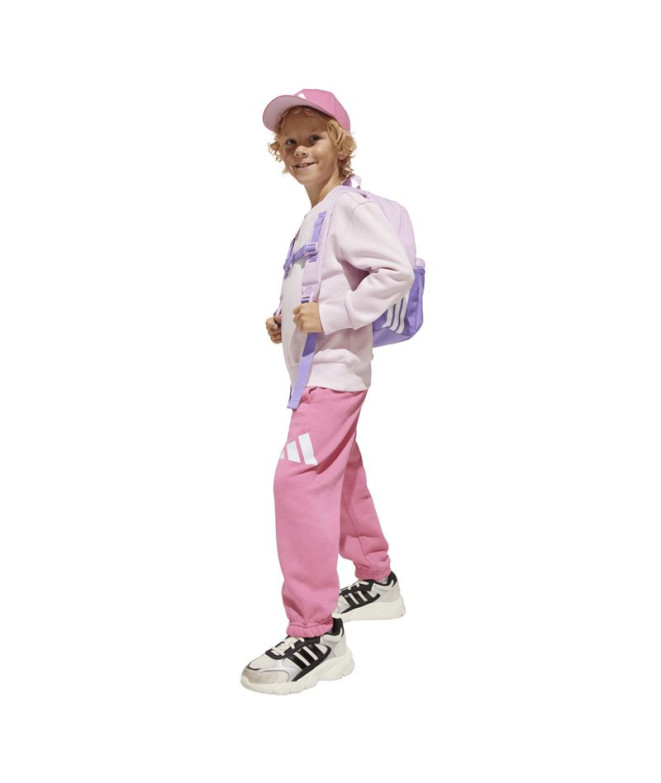 Pantalons adidas Lk Bl Fl Jog Enfant Rose