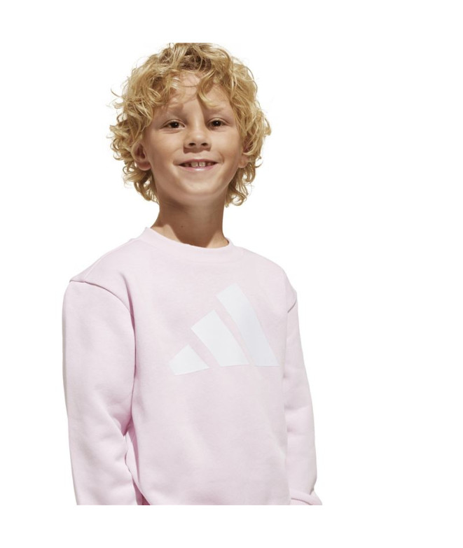 Pantalons adidas Lk Bl Fl Jog Enfant Rose