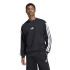 Sweat adidas 3 Bandes Fl Swt Homme Noir/Blanc