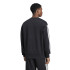 Sweat adidas 3 Bandes Fl Swt Homme Noir/Blanc