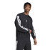 Sweat adidas 3 Bandes Fl Swt Homme Noir/Blanc