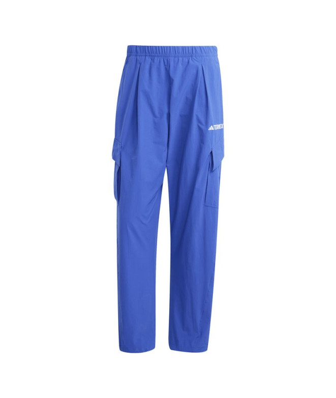 Pantalones de Montaña adidas Cargo Hombre Azul