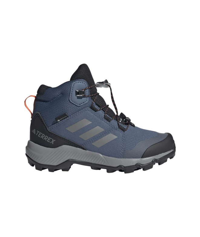Zapatillas de Montaña adidas Terrex Mid Gtx Infantil Azul Oscuro /Gris