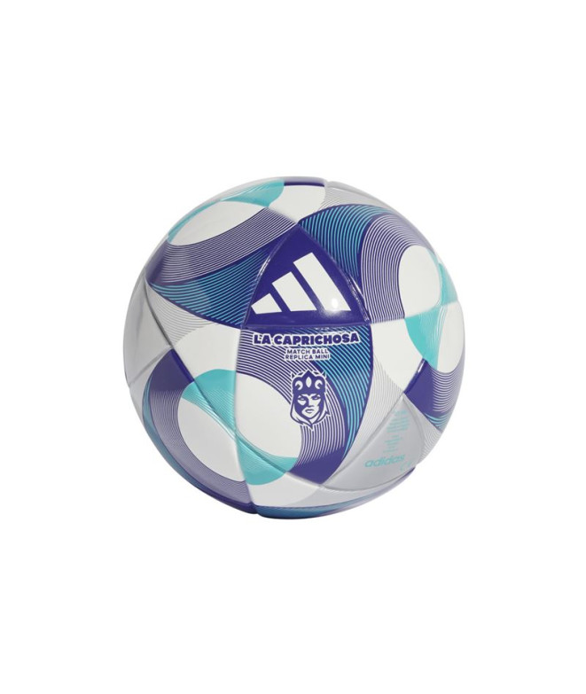 Balón de Fútbol adidas Qns League Mini Blanco / Pantone / Plata metalizado