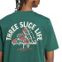 Camiseta adidas Pizza Homem Verde colegial
