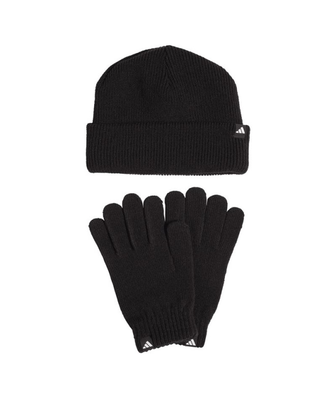 Boné adidas + Beanie Pack Preto/Branco