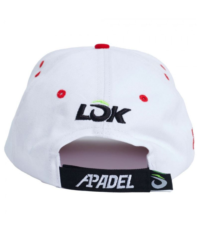 Casquette de Pádel Lok Ventrer Homme Blanc