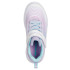 Chaussures Skechers Microspec Advance Fille Blanc/Violet