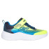 Chaussures Skechers Microspec Advance Enfant Jaune/Bleu