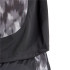 Camiseta de Fitness adidas Train Essentials Aop Flower Tie-Dye Mulher Preto