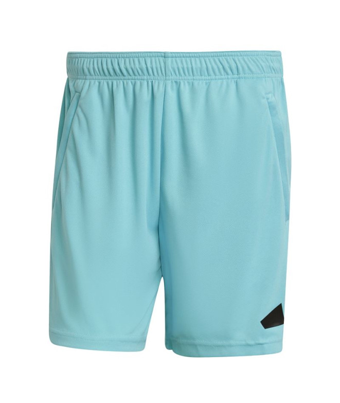 Pantalon de Fitness adidas Train Essentials Logo Training Short Homme Bleu