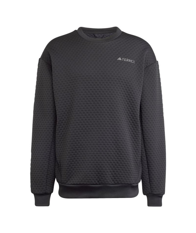 Sudadera de Montaña adidas Xpl Crew Neck Hombre Negro