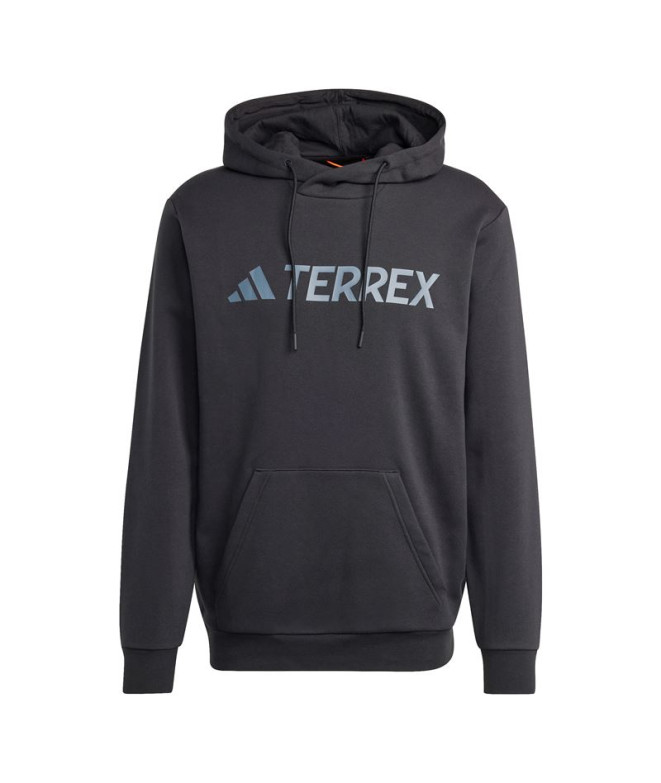 Sudadera de Montaña adidas Terrex Multi Large Logo Hoody Hombre Negro