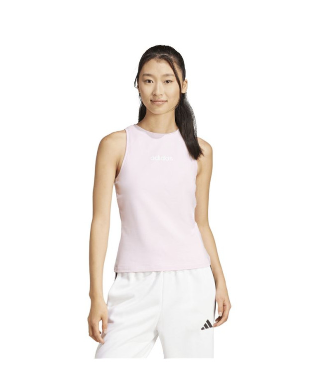 Camiseta adidas Lin Sj Tk Mujer Rosa