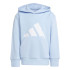 Moletom adidas Lk Bl French Terry Hd Infantil Azul/Branco