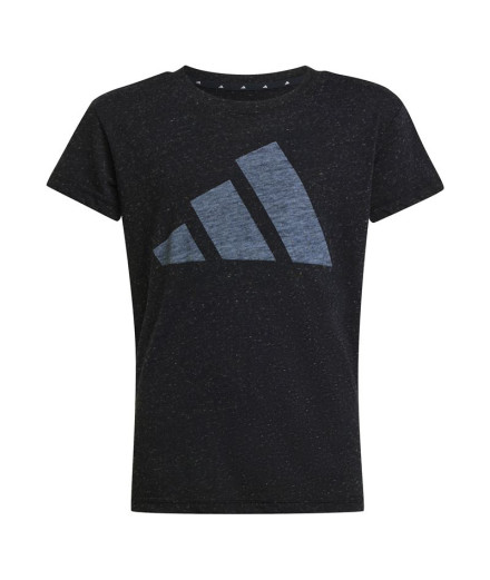 Camiseta adidas Jg Bl Win Niña Negro/Blanco