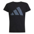 Camiseta adidas Jg Bl Win Niña Negro/Blanco