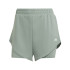Pantalones de Fitness adidas Wtr D4T 2In1Sh Mujer Verde