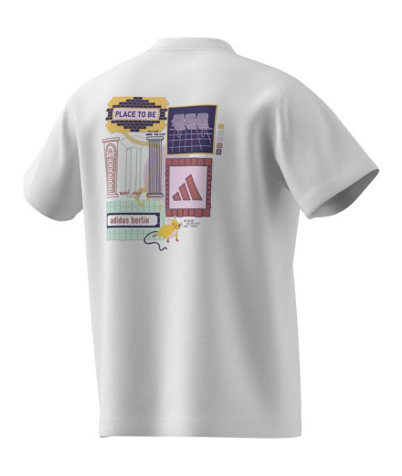 T-shirt adidas Berlin U-Bahn Gris/Noir 2