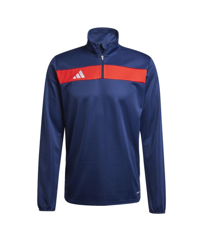 Camiseta de Fútbol adidas Tiro Es Top Hombre Azul Marino/Rojo