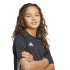 Camiseta de Futebol adidas Tiro Es Infantil Preto/Branco