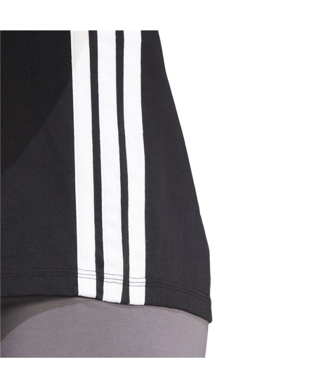 T-shirt adidas 3 Bandes Sj Femme Noir/Blanc