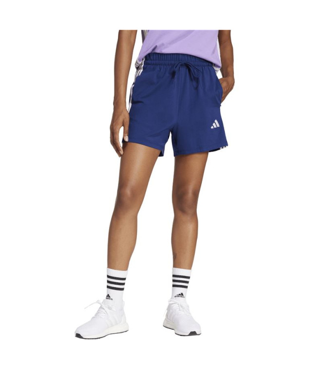 Pantalons adidas 3Bandas Sj Sho Femme Bleu...