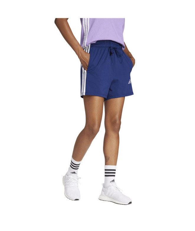 Pantalons adidas 3Bandas Sj Sho Femme Bleu...