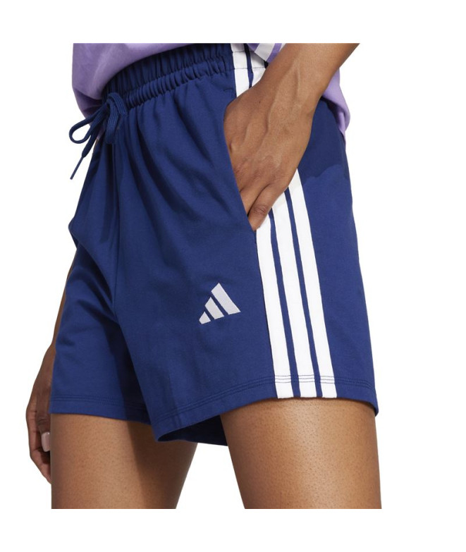 Pantalons adidas 3Bandas Sj Sho Femme Bleu...