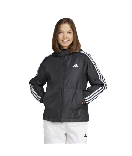 Veste de Montagne adidas Ess 3Bandas In H Femme Noir 2