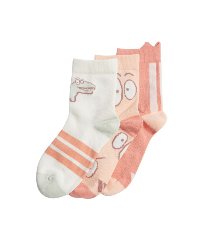 Calcetines adidas Lk Adrpt 3Pp Infantil Verde