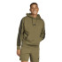 Sudadera adidas 3Bandas Fl Hd Hombre Verde Oscuro/Negro