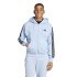 Moletom adidas 3Bandas Fl Fz Hd Homem Azul/Preto