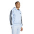 Moletom adidas 3Bandas Fl Fz Hd Homem Azul/Preto