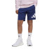 Pantalons adidas Bl Kn Sh 210 Enfant Bleu Foncé/Blanc