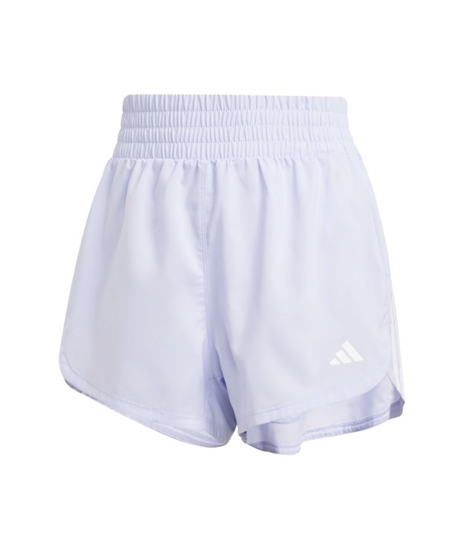 Pantalones de Fitness adidas Pacer Wvn High Mujer Tonvio/Blanco