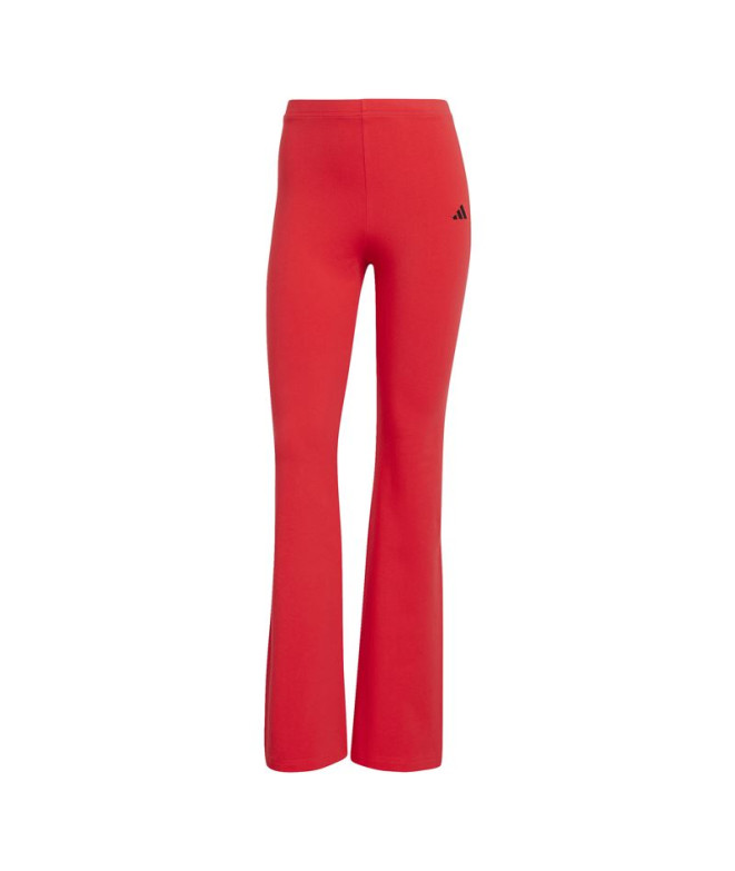 Malhas adidas Sl Sj Flarleg Mulher Rubpur/Negro