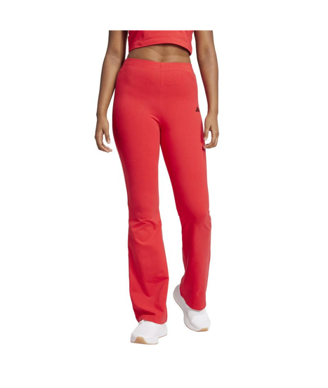 Malhas adidas Sl Sj Flarleg Mulher Rubpur/Negro