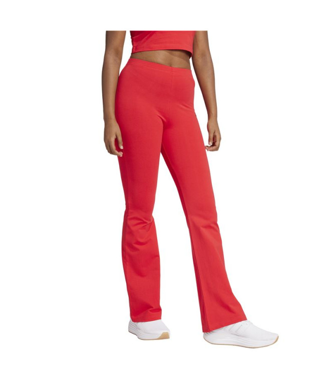 Malhas adidas Sl Sj Flarleg Mulher Rubpur/Negro