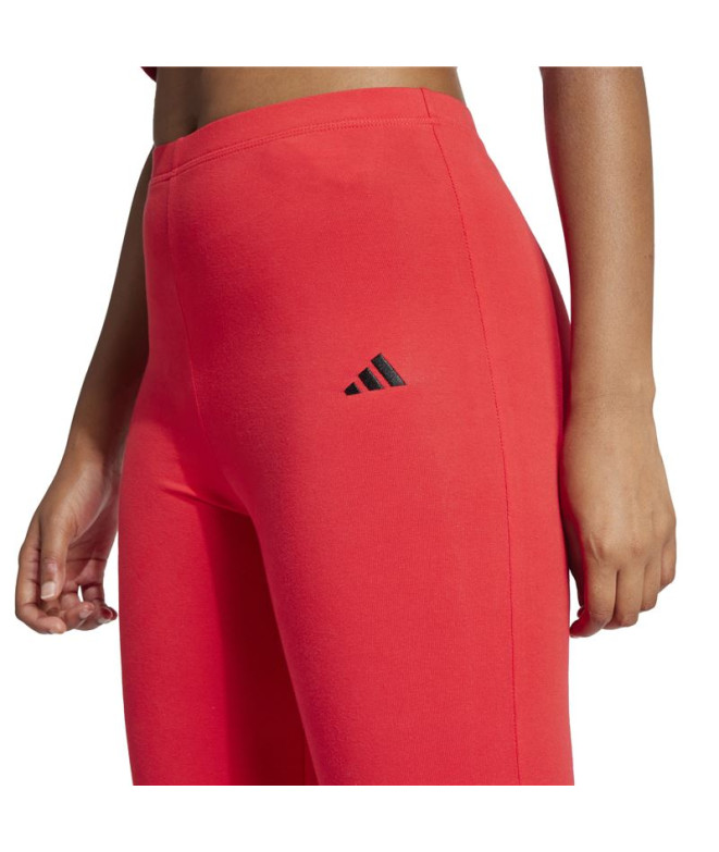 Malhas adidas Sl Sj Flarleg Mulher Rubpur/Negro