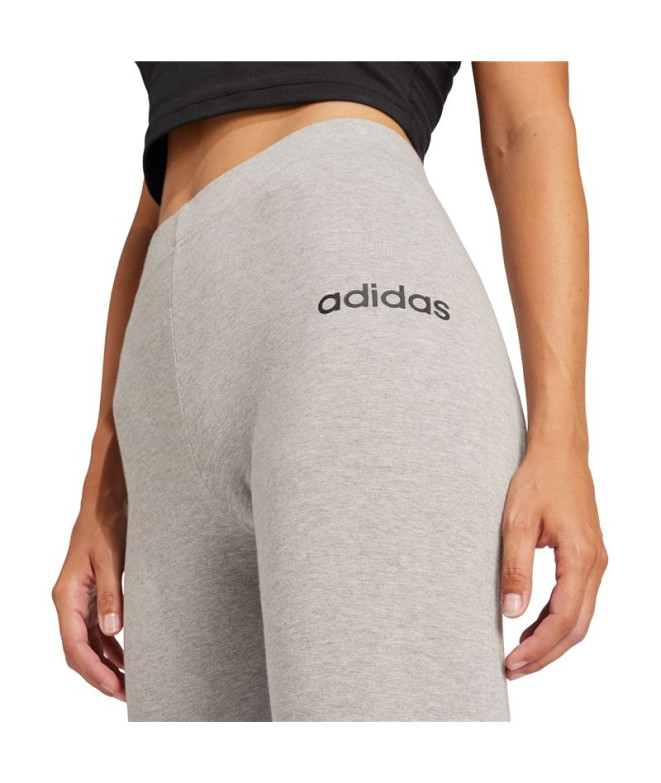 Mallas adidas Lin Sj Mujer Gris/Negro