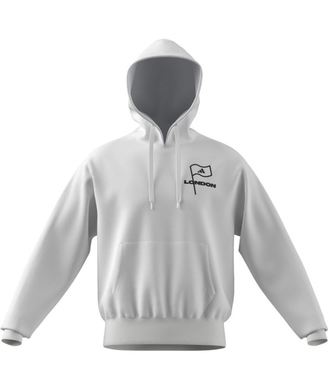 Sudadera adidas London City Map Gris/Negro