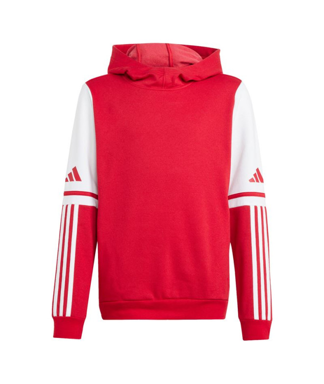 Sudadera de Fútbol adidas Squadra25 Sw Hood Infantil Rojo
