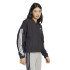 Cortavientos adidas 3 Bandas Wv Bomber Mujer Negro/Blanco