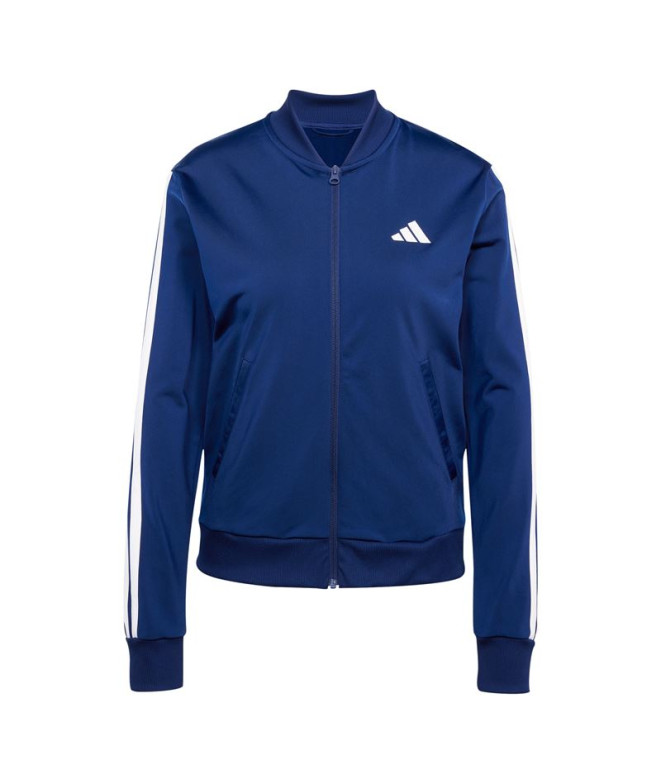 Chandal adidas 3Bandas Tr Ts Mulher Azul Escuro