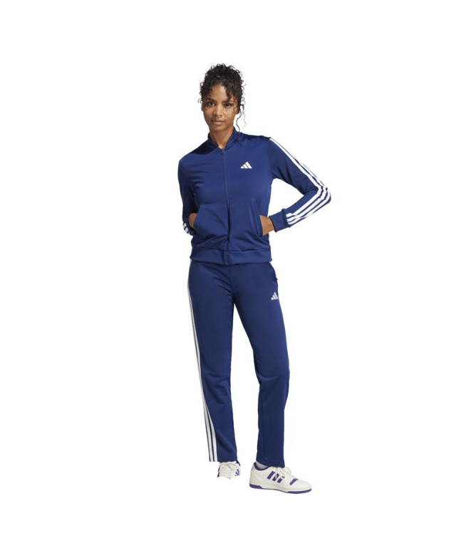 Chandal adidas 3Bandas Tr Ts Mujer Azul Oscuro