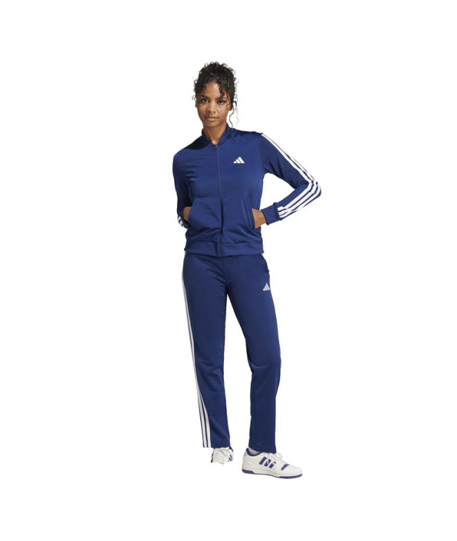 Chandal adidas 3Bandas Tr Ts Mulher Azul Escuro